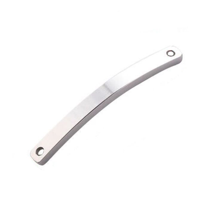 S4U Zlacená ocelová destička na náramek 3 x 34 mm - OK1219-GD