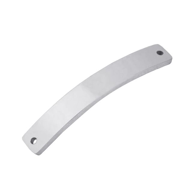 S4U ocelová destička na náramek 6 x 39 mm - OK1237-ST