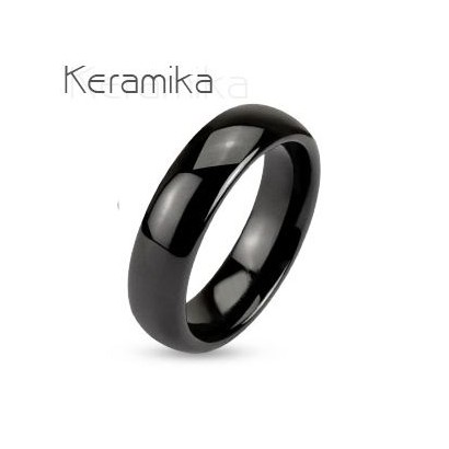 KM1000-6 Pánský keramický prsten, šíře 6 mm (74)