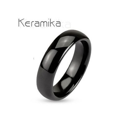 KM1000-6 Pánský keramický prsten, šíře 6 mm (73)