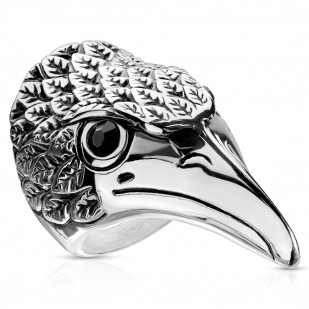 Pánský ocelový prsten EAGLE