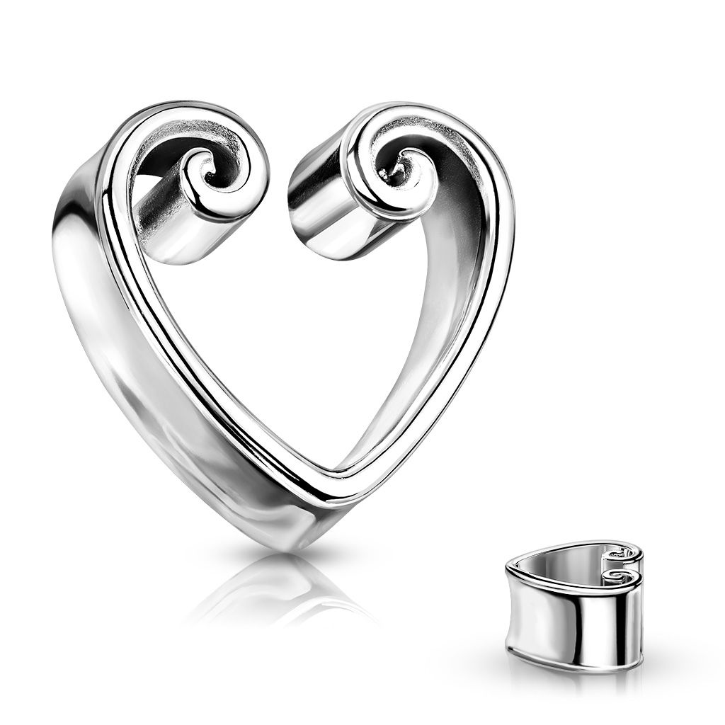 S4U Oelový tunel do ucha srdce (25 mm) - TN01141-25