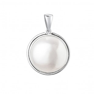 Stříbrný přívěsek s perličkou