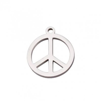 Ocelový přívěsek - peace