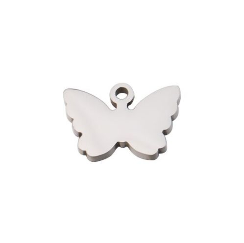 S4U Ocelový přívěsek - motýlek - OK1386-ST