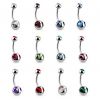 Piercing banánek chirurgická ocel HWNS042