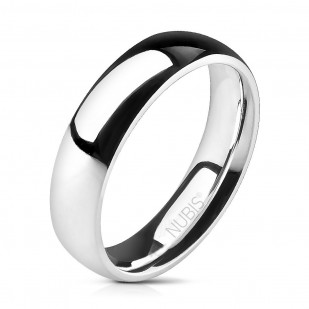 NSS1024 Pánský ocelový snubní prsten, 5 mm