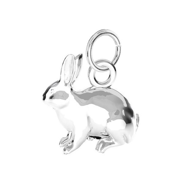 S4U Stříbrný přívěsek králíček - NB-4154
