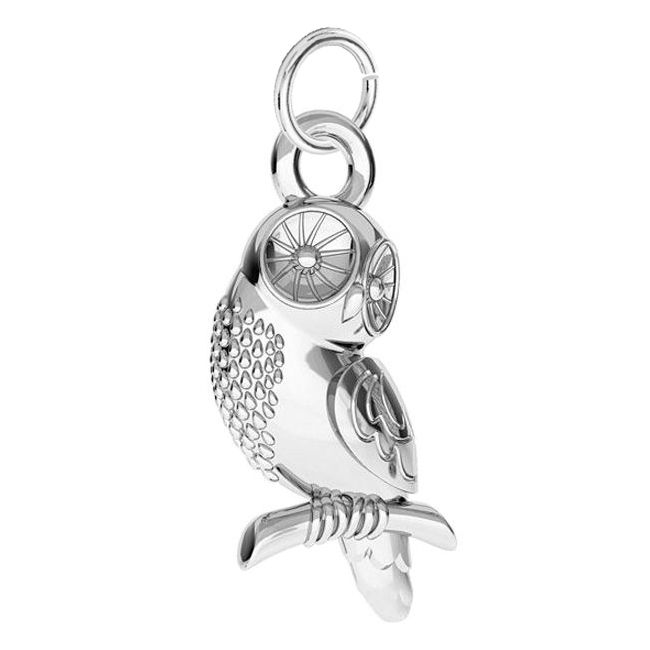 S4U Stříbrný přívěsek sovička - NB-4166