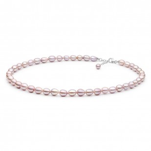 Perlový náhrdelník z pravých říčních perel