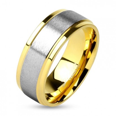 OPR0009 Dámský ocelový snubní prsten (49)
