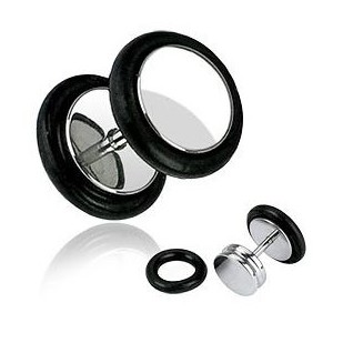 Falešný piercing do ucha, průměr 8 mm