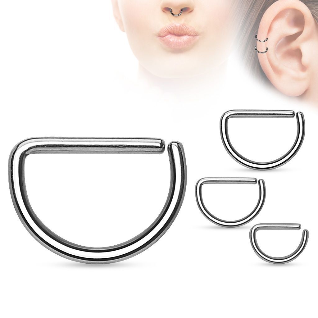 Piercing do nosu/ucha (1,2 x 12 mm)