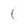 Piercing do obočí (černá)