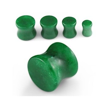 Plug do ucha - nefrit (10 mm)