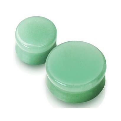 Plug do ucha z aventurínu (19 mm)