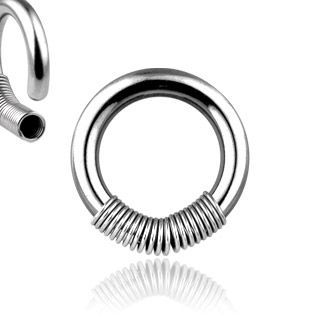Piercing - kruh (2,4 x 12 mm) - K01017-2413