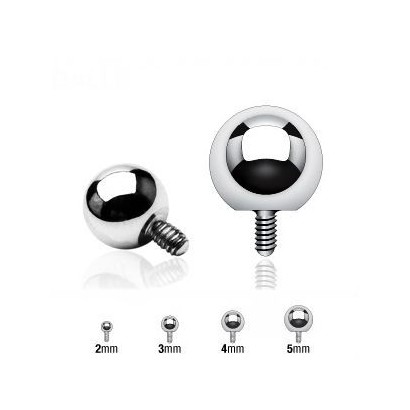 Microdermal - ozdobná část kulička (5 mm)