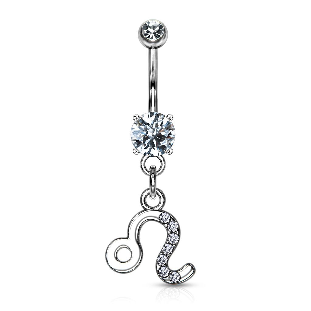 Piercing do pupíku - znamení lev - WP01141-04