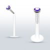 Labreta BioFlex, zirkon 2 mm (čirá)