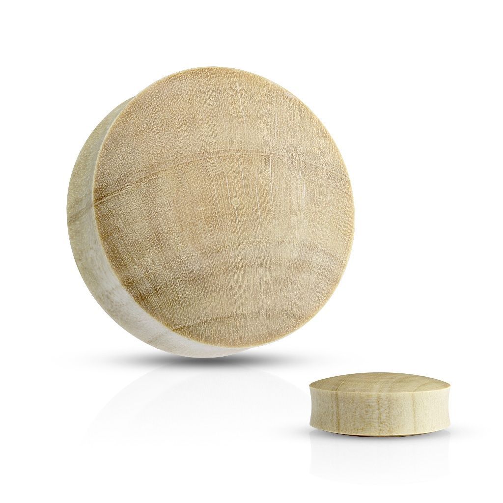 Levně Plug do ucha Crocodile wood (10 mm) - PL01077-10