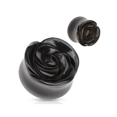 Plug do ucha - achát (12 mm)
