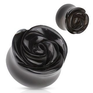 Plug do ucha - achát (16 mm) - PL01124-16
