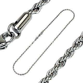 Ocelový řetízek kroucený, šíře 3 mm (46 cm) - OPE1087-030-47