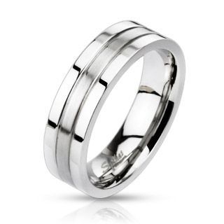 OPR1406 Dámský snubní prsten šíře 6 mm (57) - OPR1406-6-57