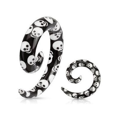 Roztahovák do ucha - spirála (6 mm)