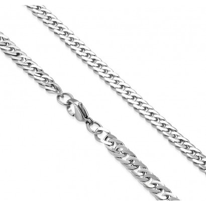 Ocelový řetízek, tl. 3,5 mm (45 cm)