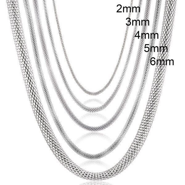 Levně S4U Ocelový řetízek, tl. 6 mm (55 cm) - OPE1220-060-55