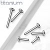 Náhradní labreta TITAN, vnitřní závit 1,2 mm (1,2 x 8 mm)