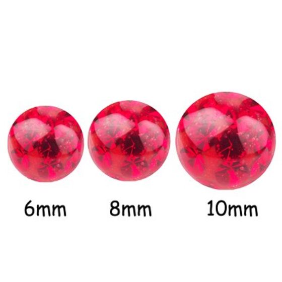 S4U Náhradní kulička s krystaly Swarovski 5 mm, závit 1,6 mm, SIAM - ND01023-05-R
