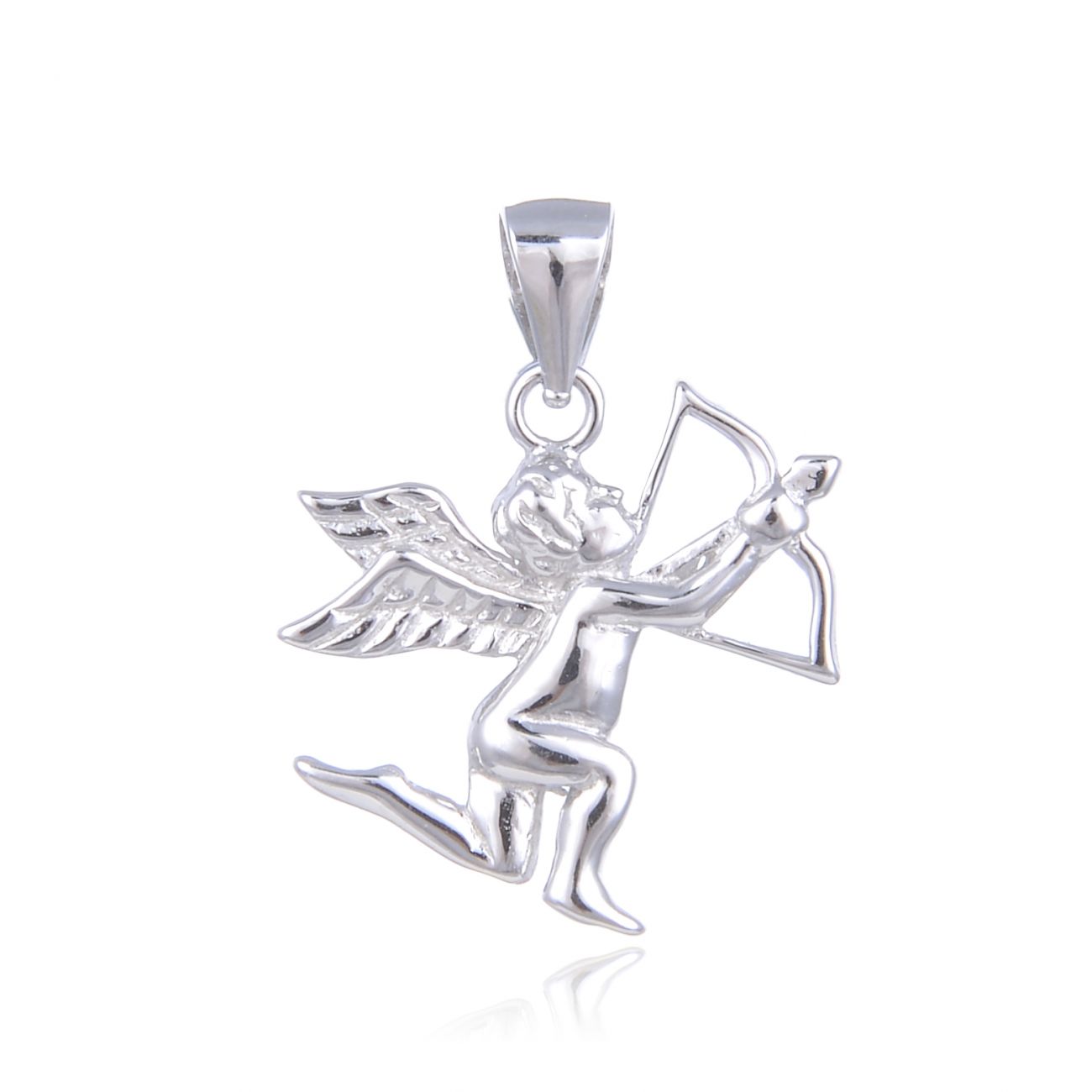 NUBIS Stříbrný přívěsek andělíček amorek - NB-4175