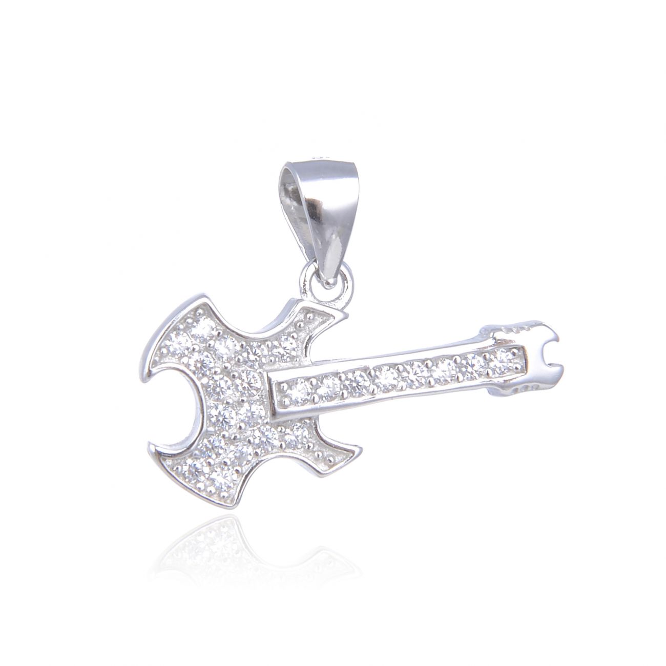 NUBIS Stříbrný přívěsek kytara - NB-4183