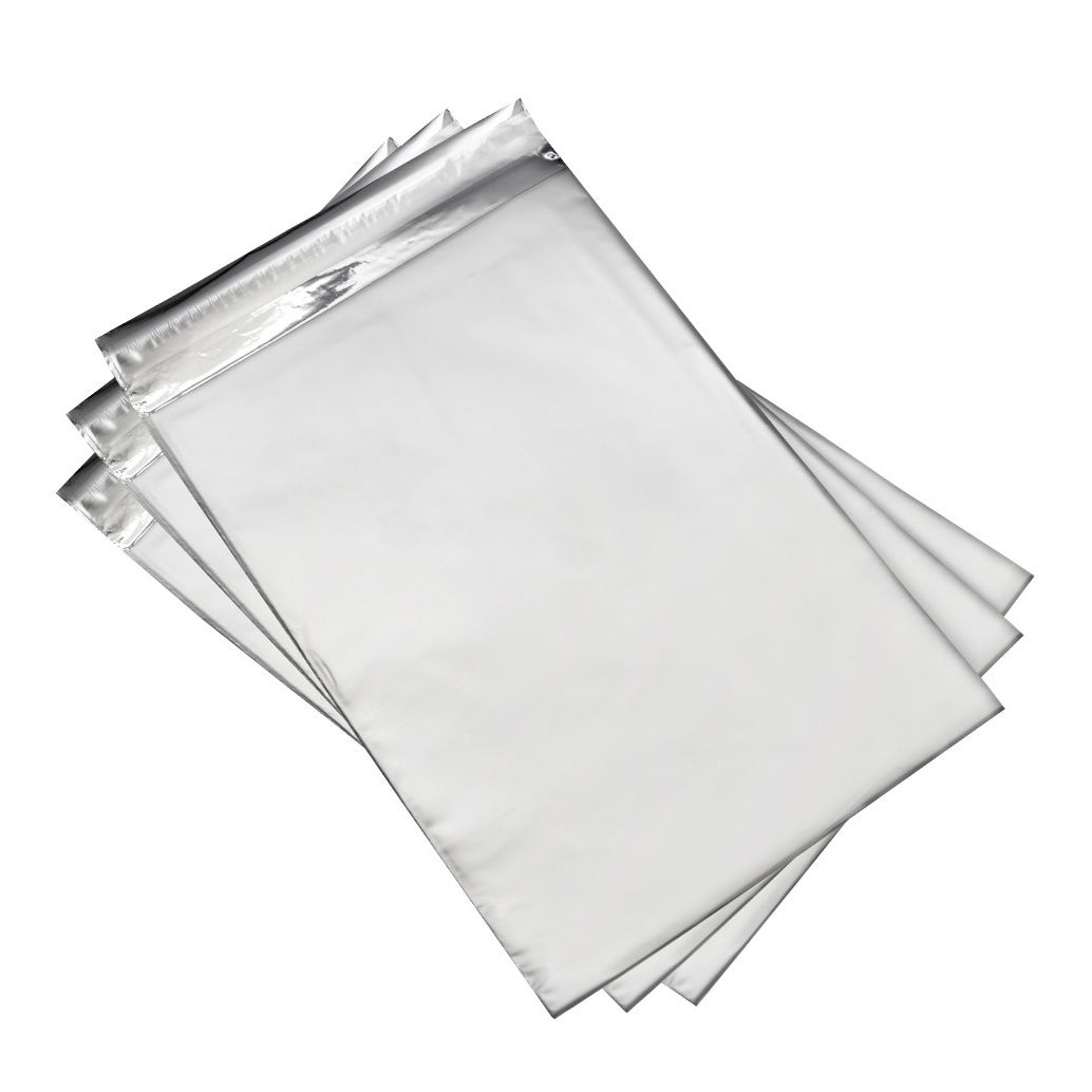 S4U Dárkový sáček stříbrný matný 120 x 150 mm - KR0404-ST