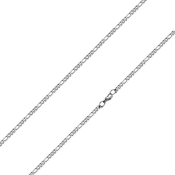 S4U Ocelový řetízek figaro tl. 3 mm (50 cm) - OPE1010-030-50