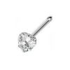 Piercing do nosu - srdíčko 3 mm