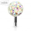 Kulička s krystaly Swarovski® 4 mm