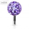 Kulička s krystaly Swarovski® 4 mm