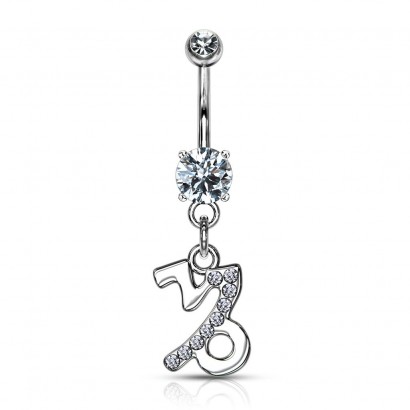 Piercing do pupíku - znamení kozoroh
