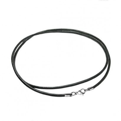 Kožená šňůrka na krk, tl. 2 mm (55 cm)