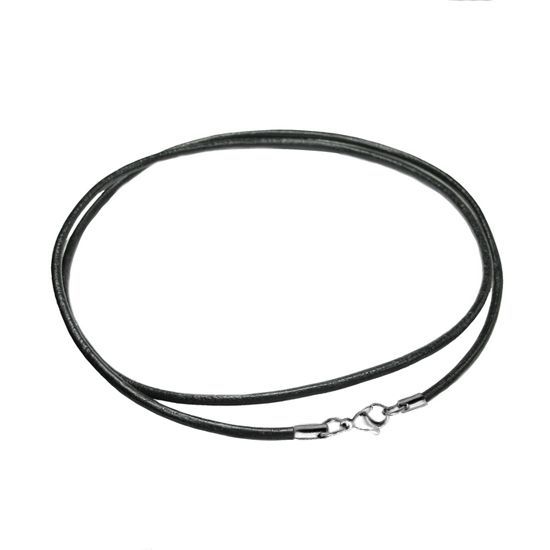 S4U Kožená šňůrka na krk, tl. 2 mm (60 cm) - LR1100-020-60