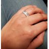 AN1037 Stříbrné snubní prsteny, stříbro AG 925/1000 - pár
