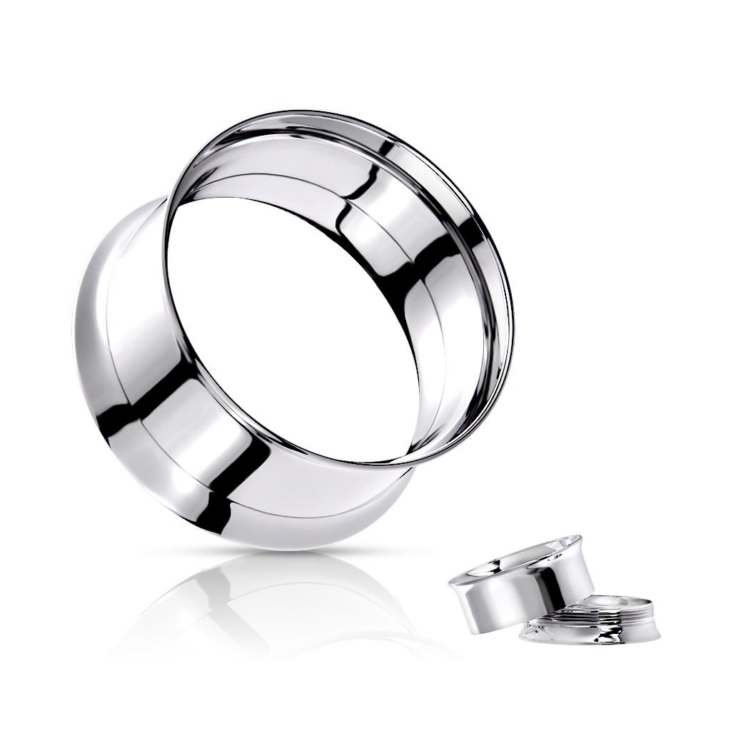 Šroubovací ocelový tunel do ucha (3 mm) - TN01080ST-03