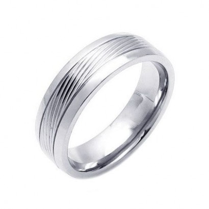 Ocelový prsten (52)