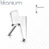 Ozdoba k PUSH IN piercingu TITAN (titan)