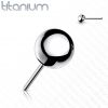 Kulička k PUSH IN piercingu TITAN (2 mm)
