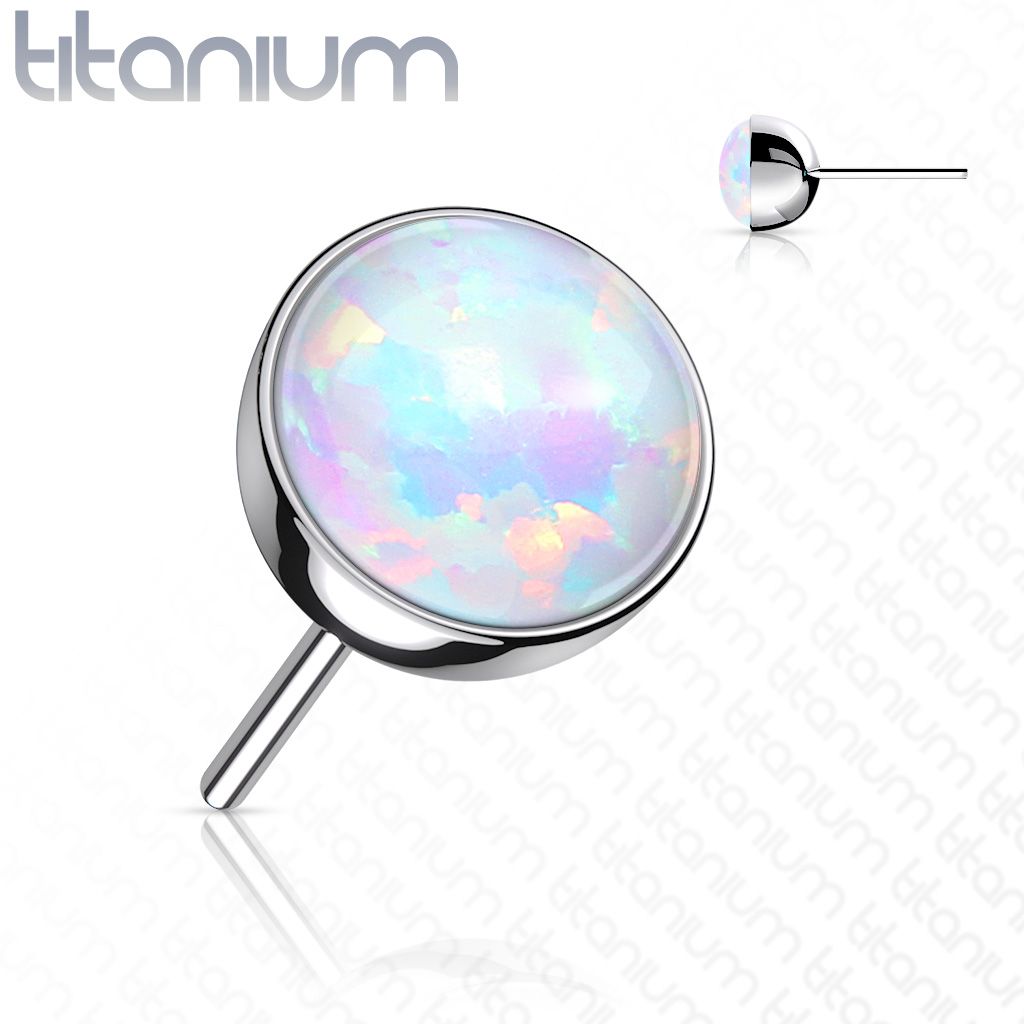S4U Kamínek k PUSH IN piercing do nosu TITAN (4 mm) - TIT1149-OP17-040